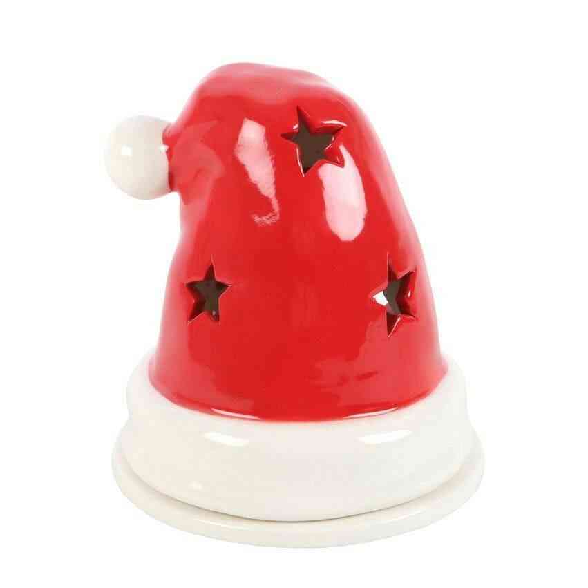 🎅 Santa Hat Incense Cone Burner & Tealight Holder Home Fragrance Jones Home & Gifts Quirky Turkey Gifts