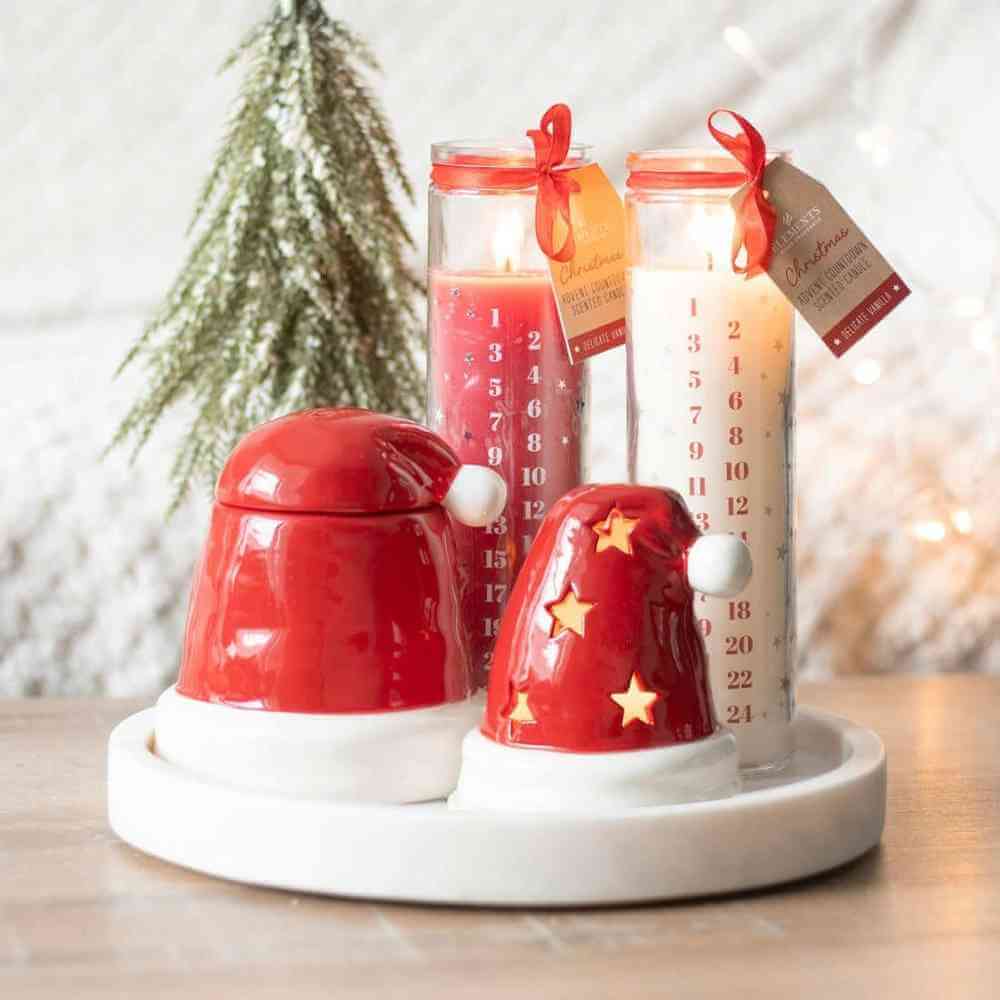 🎅 Santa Hat Incense Cone Burner & Tealight Holder Home Fragrance Jones Home & Gifts Quirky Turkey Gifts