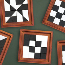 Brain Teaser Game Shape-shifter Deluxe Wooden Tangram Challenge Puzzle Toys and Games Iron and Glory Quirky Turkey Gifts
