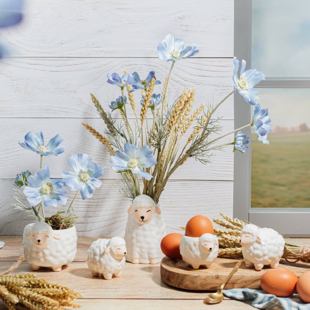 Sheep Salt & Pepper Shaker Adorable Condiment Set Tableware & Coasters Sass and Belle Quirky Turkey Gifts