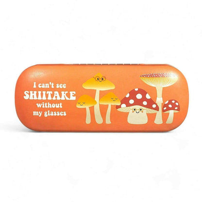 Shiitake Mushroom Glasses Case Vivid Orange Eyewear Cases & Holders Sass and Belle Quirky Turkey Gifts