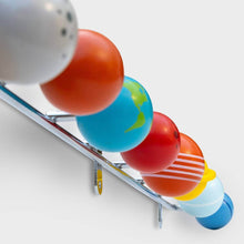 Solar System Hooks, Solid Metal Coat Rack with Colourful Wooden Planets Gadgets SuckUK Quirky Turkey Gifts