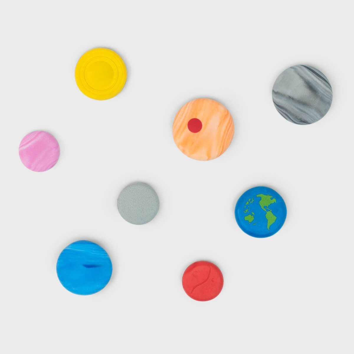 Solar System Planets Transformed into 8 Erasers Gadgets SuckUK Quirky Turkey Gifts