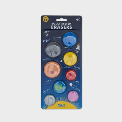 Solar System Planets Transformed into 8 Erasers Gadgets SuckUK Quirky Turkey Gifts