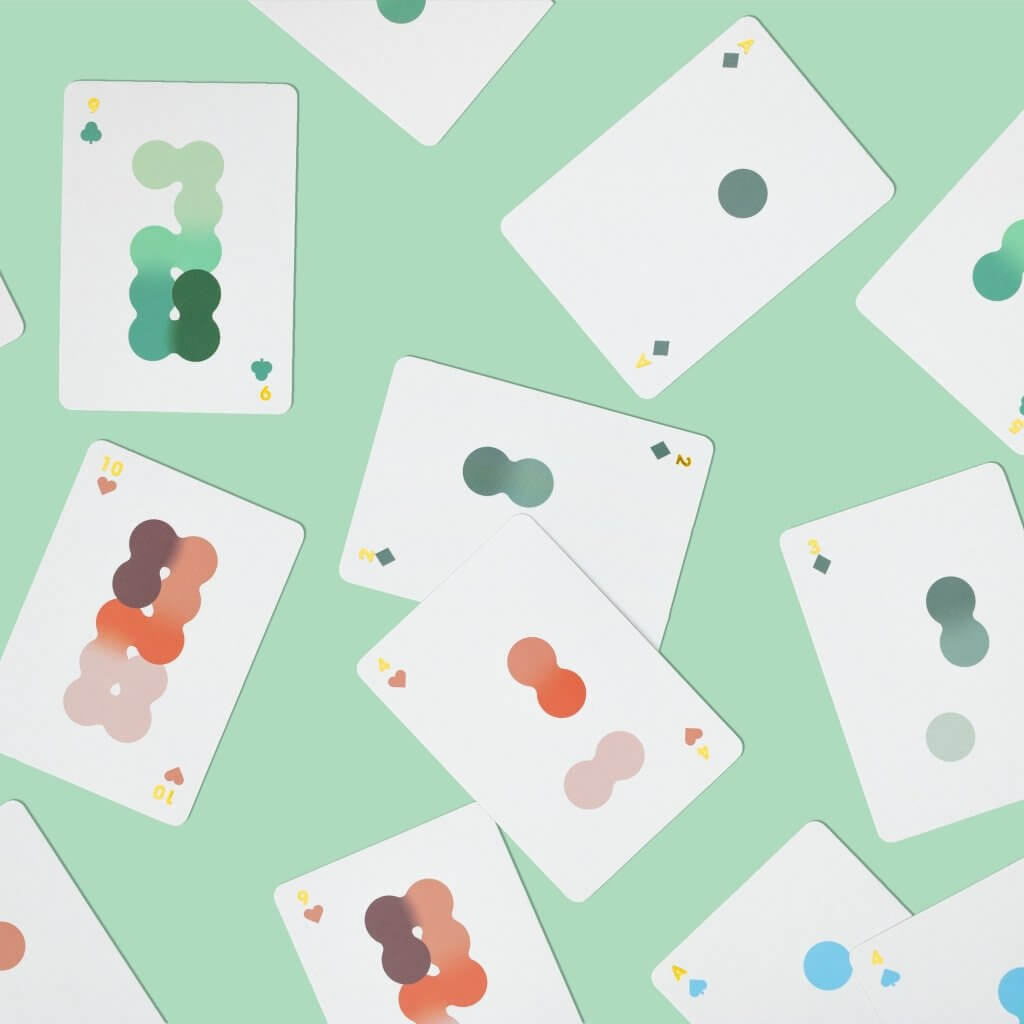 Solo Mello playing cards for solitaire. Boardgames and Puzzles Mello Quirky Turkey Gifts