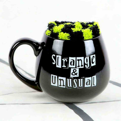 Strange & Unusual Black Mug and Socks Gift Set for Quirky Souls Mugs & Cups Spirit of equinox Quirky Turkey Gifts