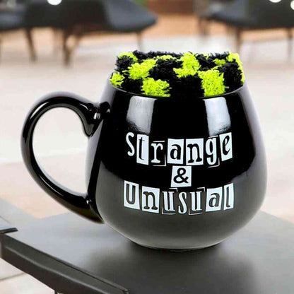 Strange & Unusual Black Mug and Socks Gift Set for Quirky Souls Mugs & Cups Spirit of equinox Quirky Turkey Gifts