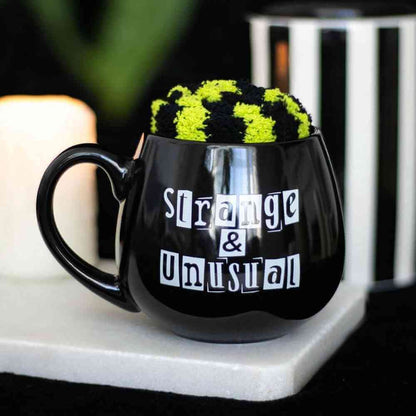 Strange & Unusual Black Mug and Socks Gift Set for Quirky Souls Mugs & Cups Spirit of equinox Quirky Turkey Gifts