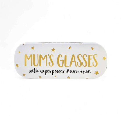 Super Mum's Spectacles Glasses Case Eyewear Cases & Holders Sass and Belle Quirky Turkey Gifts