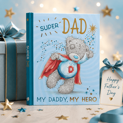 Super Dad Me to You Gift Book - My Daddy, My Hero Books Boxer Gifts Quirky Turkey Gifts