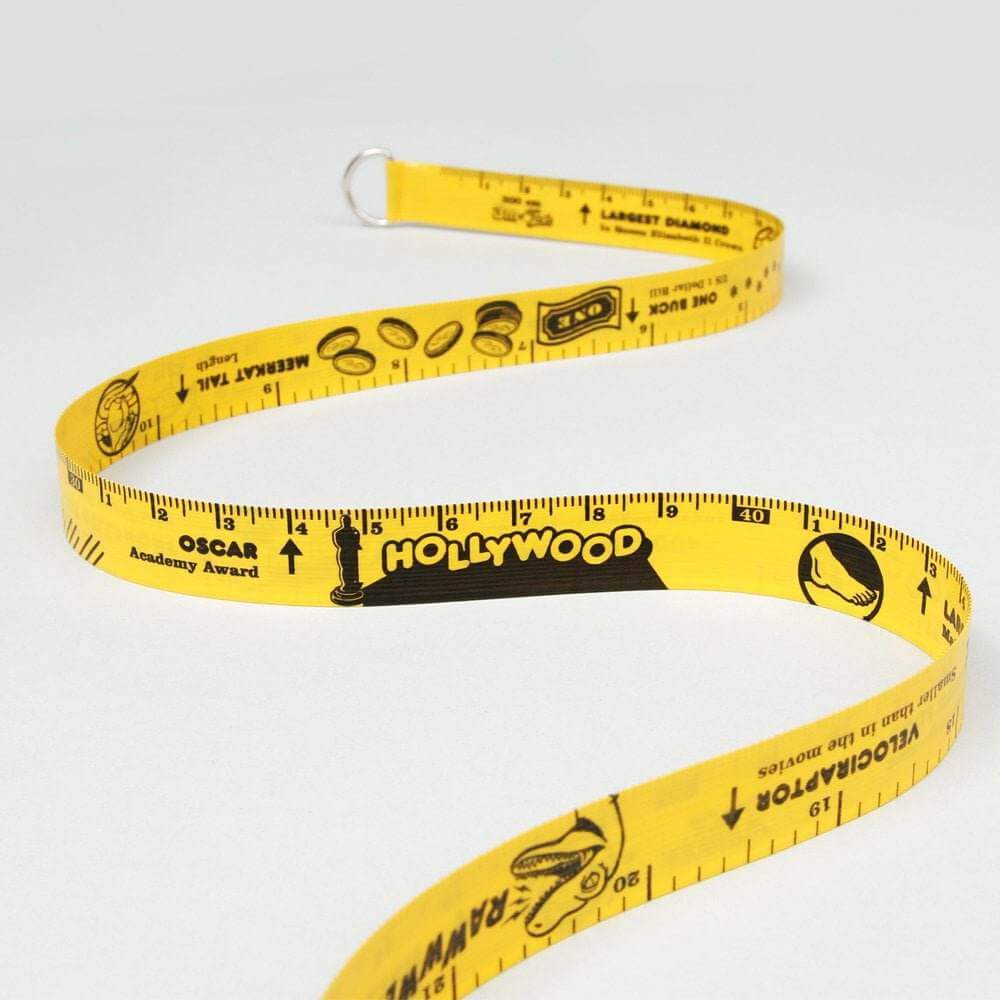 10Ft Auto Lock Tape Measure With 60 Fun Facts Stats Edition Gadgets SuckUK Quirky Turkey Gifts