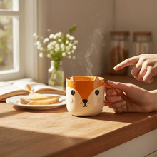 Kawaii Fox Ceramic Mug for Animal Lovers Mugs & Cups Sass and Belle Quirky Turkey Gifts