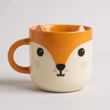 Kawaii Fox Ceramic Mug for Animal Lovers Mugs & Cups Sass and Belle Quirky Turkey Gifts