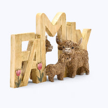 Country Living Highland Cow “Family” Plaque Home & Garden Country Living Quirky Turkey Gifts