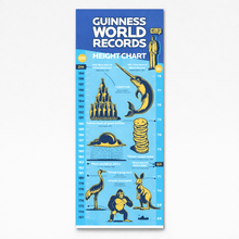 Guinness World Records Height Chart – Kids Wall Growth Chart Gift (2m / 6ft+) Growth Chart SuckUK Quirky Turkey Gifts