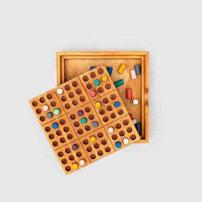 Peace of Mind, Mello Mindful Wooden Colour Sudoku Game Games & Puzzles Mello Quirky Turkey Gifts