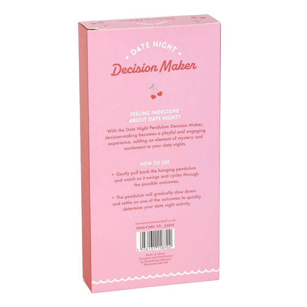 Pendulum Decision Maker, Fun Date Night Version Decision Maker Jones Home & Gifts Quirky Turkey Gifts