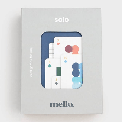 Solo Mello playing cards for solitaire. Boardgames and Puzzles Mello Quirky Turkey Gifts