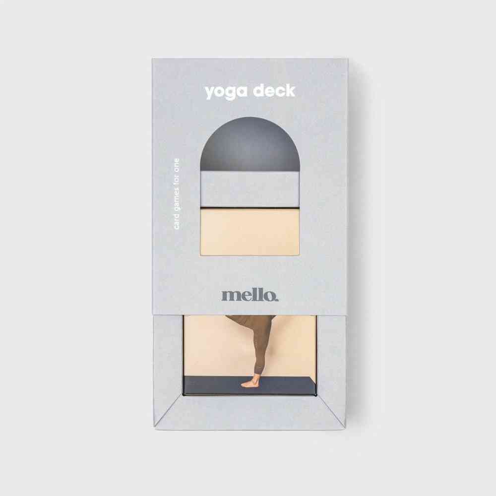 Yoga Deck Poses, 52 Cards - 52 Poses for Enhanced Practice Yoga Cards Mello Quirky Turkey Gifts
