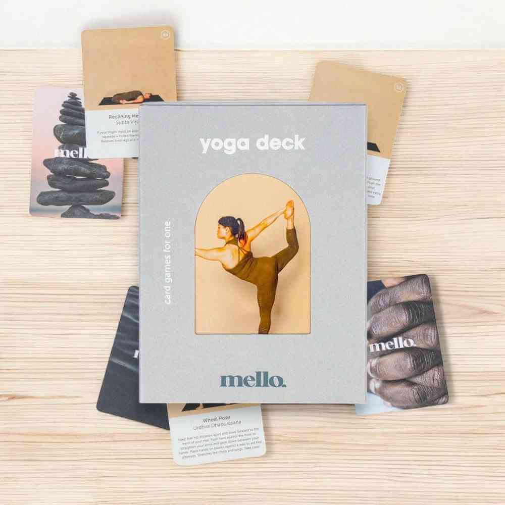 Yoga Deck Poses, 52 Cards - 52 Poses for Enhanced Practice Yoga Cards Mello Quirky Turkey Gifts