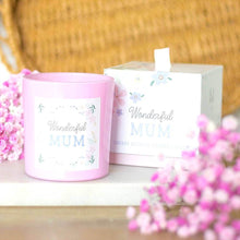 Wonderful Mum Cherry Blossom Pink Candle with Matching Box Home Fragrance Jones Home & Gifts Quirky Turkey Gifts