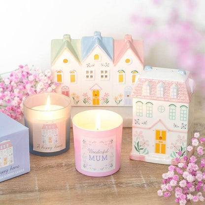 Wonderful Mum Cherry Blossom Pink Candle with Matching Box Home Fragrance Jones Home & Gifts Quirky Turkey Gifts