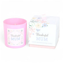Wonderful Mum Cherry Blossom Pink Candle with Matching Box Home Fragrance Jones Home & Gifts Quirky Turkey Gifts