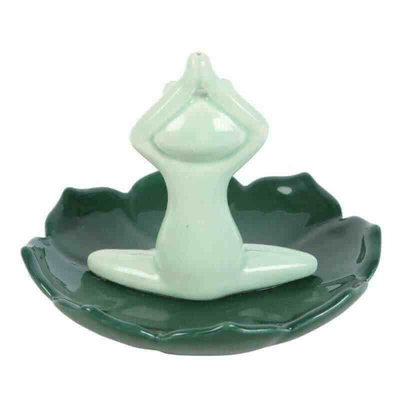 Yoga Frog Incense Stick Holder Home Fragrance Element Fragrance Quirky Turkey Gifts
