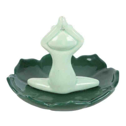 Yoga Frog Incense Stick Holder Home Fragrance Element Fragrance Quirky Turkey Gifts