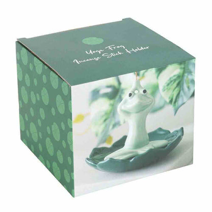Yoga Frog Incense Stick Holder Home Fragrance Element Fragrance Quirky Turkey Gifts