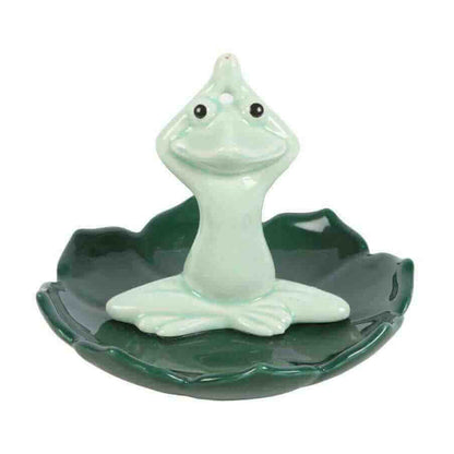 Yoga Frog Incense Stick Holder Home Fragrance Element Fragrance Quirky Turkey Gifts