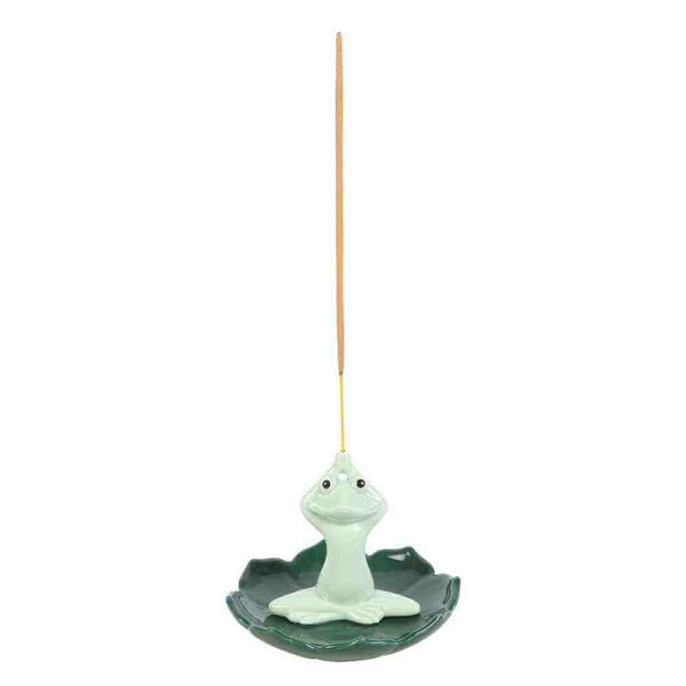 Yoga Frog Incense Stick Holder Home Fragrance Element Fragrance Quirky Turkey Gifts