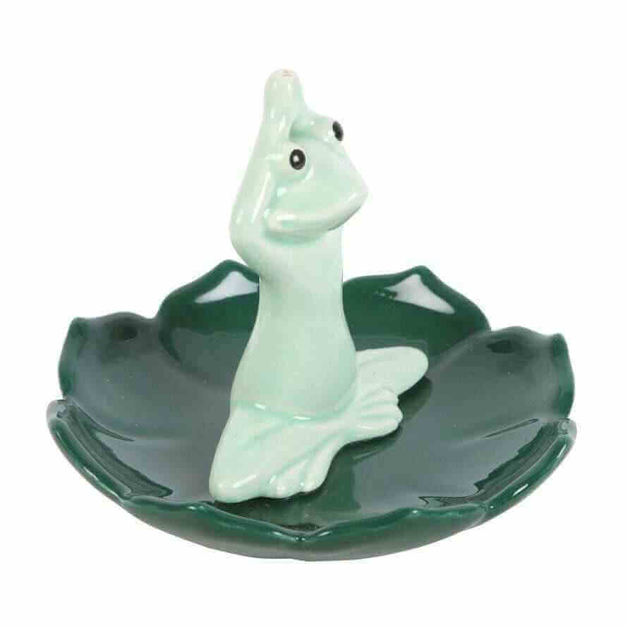 Yoga Frog Incense Stick Holder Home Fragrance Element Fragrance Quirky Turkey Gifts
