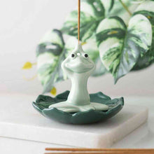 Yoga Frog Incense Stick Holder Home Fragrance Element Fragrance Quirky Turkey Gifts