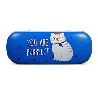 You Are Purrfect Cat Glasses Case Eyewear Cases & Holders Sass and Belle Quirky Turkey Gifts