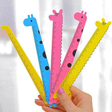 Animal Shaped Rulers, Llama, Giraffes Coloured Children Rulers Art and Craft Fashion Accessories Quirky Turkey Gifts