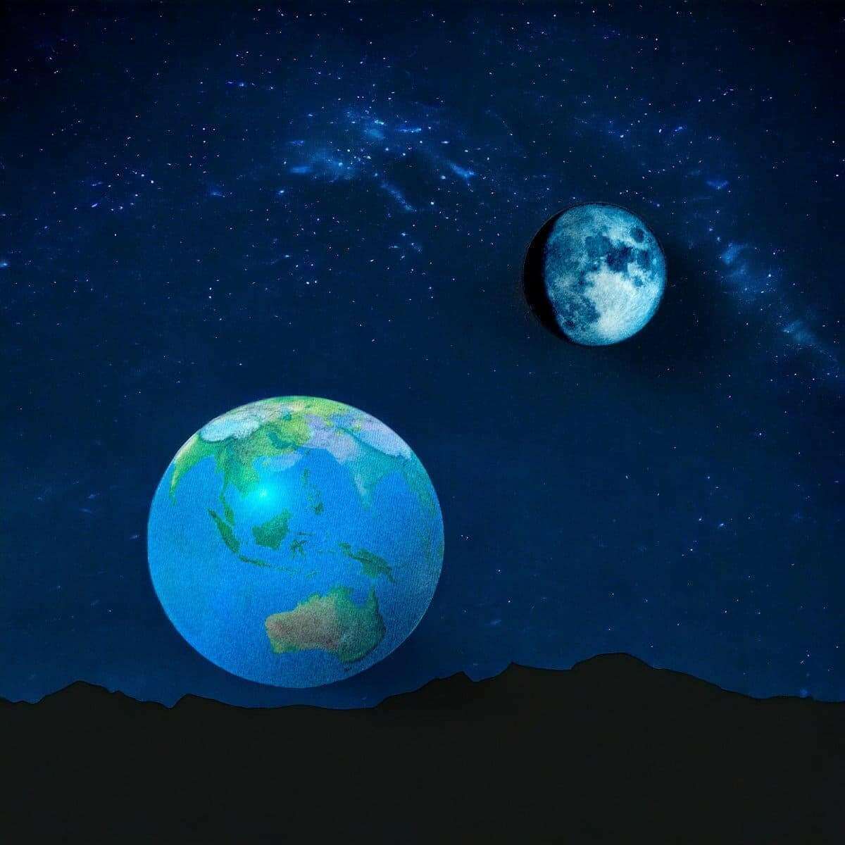 Animated Moon & Earth Magnets, Fridge Magnets, By SuckUK Gadgets SuckUK Quirky Turkey Gifts