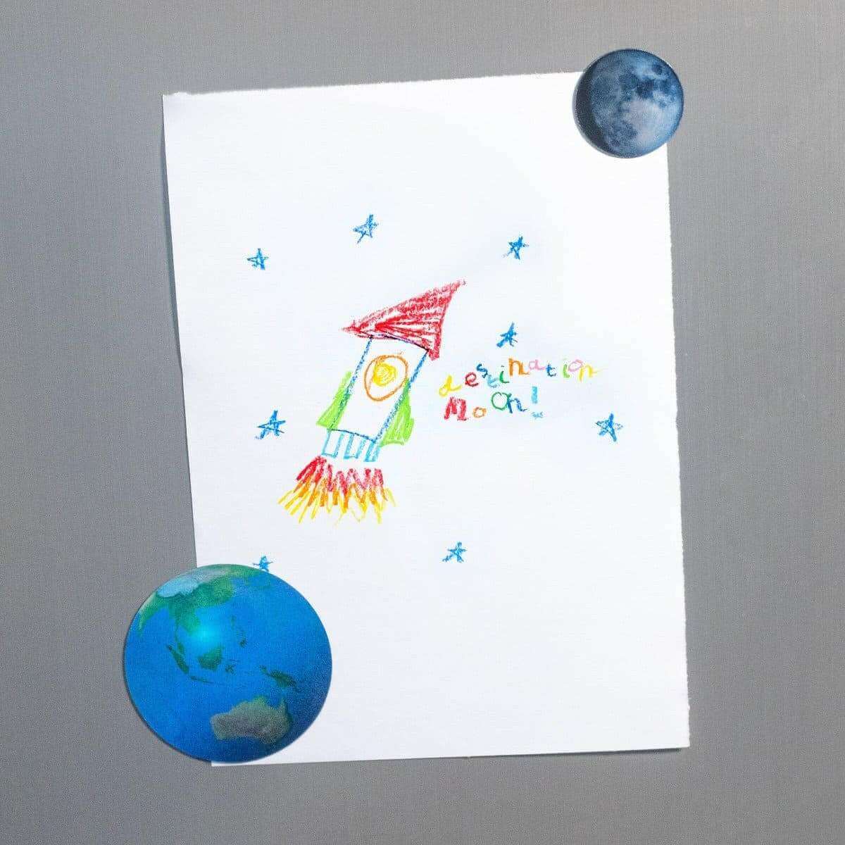 Animated Moon & Earth Magnets, Fridge Magnets, By SuckUK Gadgets SuckUK Quirky Turkey Gifts