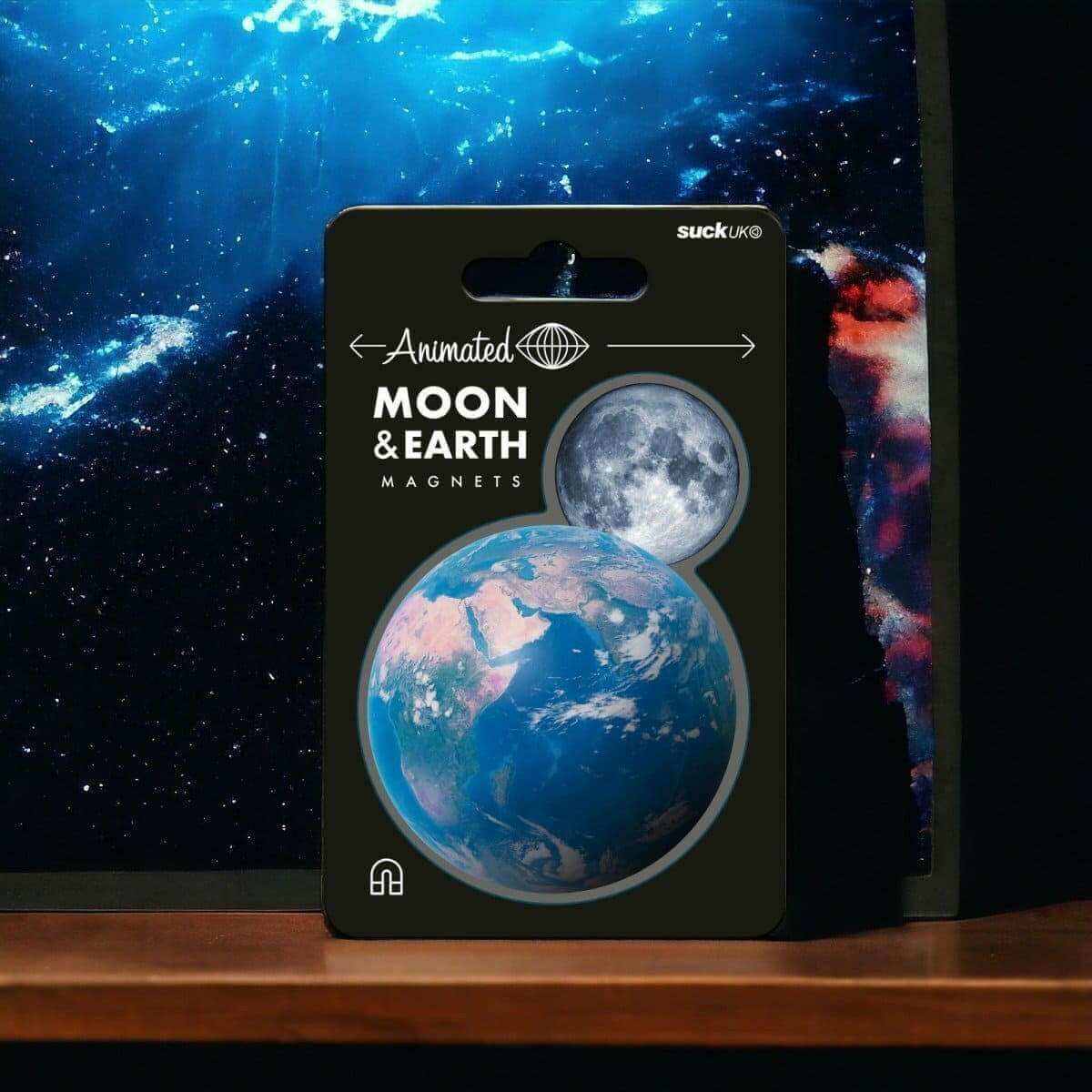 Animated Moon & Earth Magnets, Fridge Magnets, By SuckUK Gadgets SuckUK Quirky Turkey Gifts