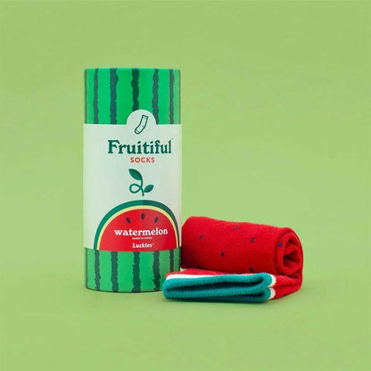 Watermelon Colourful Socks In Fruit Themed Packaging Novelty Socks Luckies Quirky Turkey Gifts