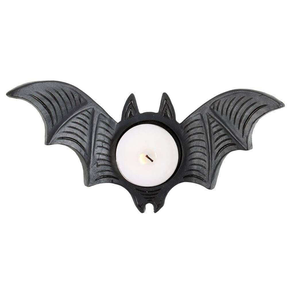 Bat Tealight Candle Holder for Eerie Home Decor Tea Light Holder Spirit of equinox Quirky Turkey Gifts