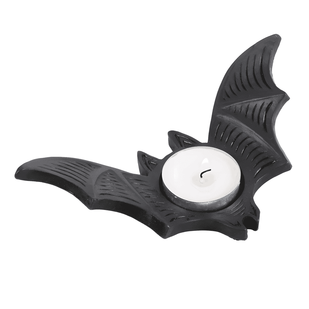 Bat Tealight Candle Holder for Eerie Home Decor Tea Light Holder Spirit of equinox Quirky Turkey Gifts