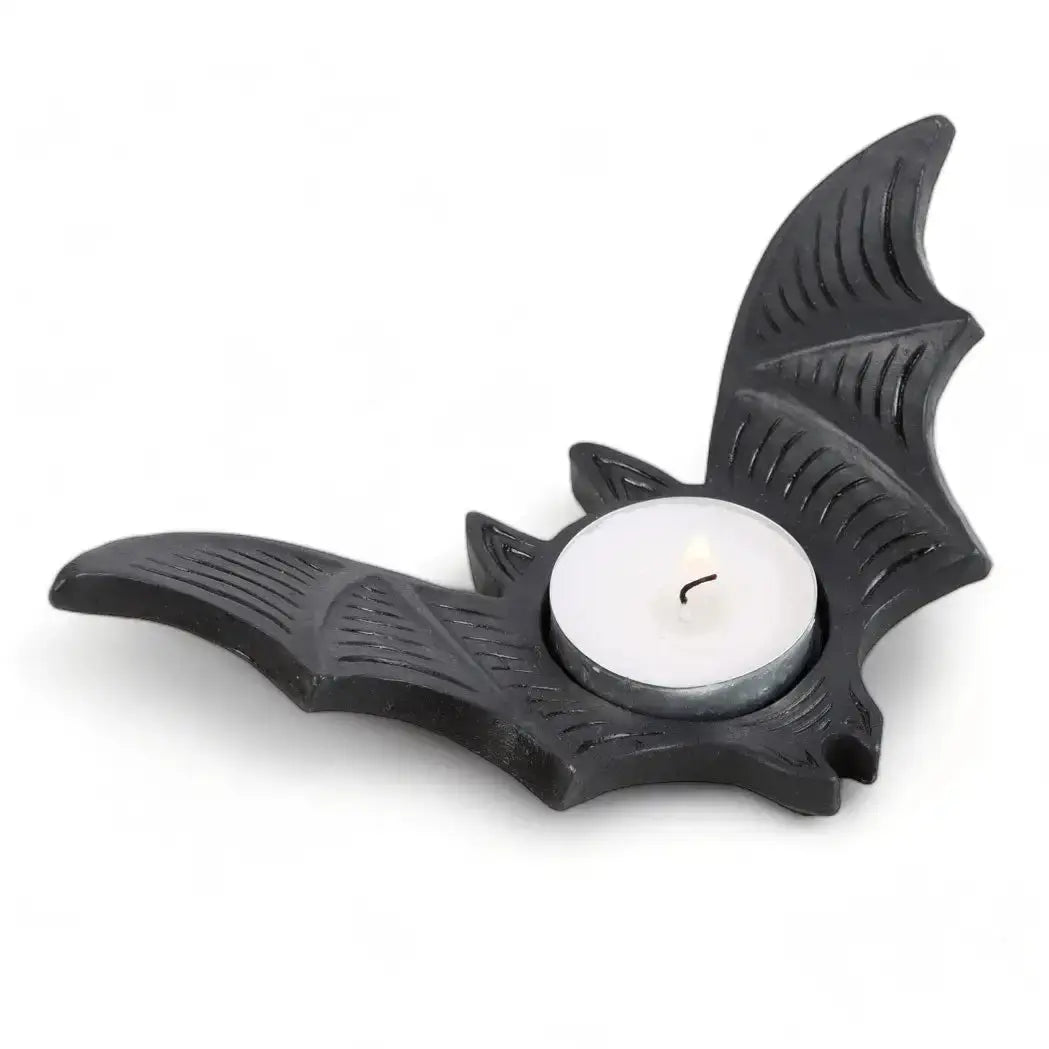 Bat Tealight Candle Holder for Eerie Home Decor Tea Light Holder Spirit of equinox Quirky Turkey Gifts