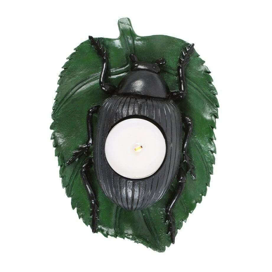 Beetle Tealight Candle Holder for Unique Home Decor Tea Light Holder Spirit of equinox Quirky Turkey Gifts