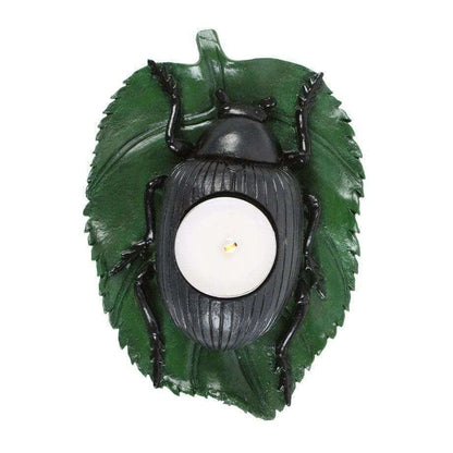 Beetle Tealight Candle Holder for Unique Home Decor Tea Light Holder Spirit of equinox Quirky Turkey Gifts