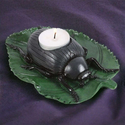 Beetle Tealight Candle Holder for Unique Home Decor Tea Light Holder Spirit of equinox Quirky Turkey Gifts