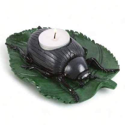 Beetle Tealight Candle Holder for Unique Home Decor Tea Light Holder Spirit of equinox Quirky Turkey Gifts