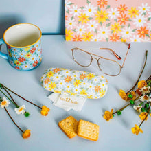 Blue Daisy Print Glasses Case with Cleaning Cloth Eyewear Cases & Holders Sass and Belle Quirky Turkey Gifts