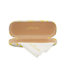 Blue Daisy Print Glasses Case with Cleaning Cloth Eyewear Cases & Holders Sass and Belle Quirky Turkey Gifts