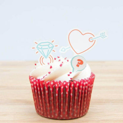 Cake Topper Kit - Over 100 Pop-Out Decorations For Parties Party Luckies Quirky Turkey Gifts